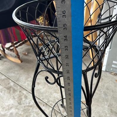 Pier 1 Imports Black Plant Stand