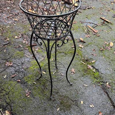 Pier 1 Imports Black Plant Stand