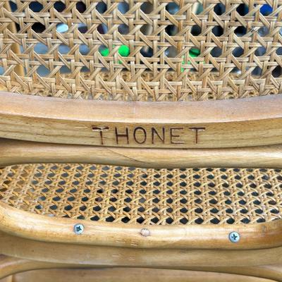Genuine Thonet Bentwood Rocking Chair - Cane Back Chair -Great Vintage Condition