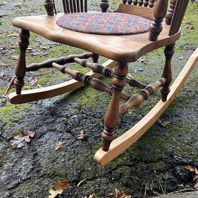Antique rocking chair