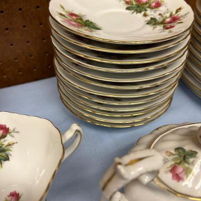 Rosetti antique Rose, China set, made in Japan
