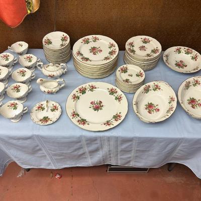 Rosetti antique Rose, China set, made in Japan