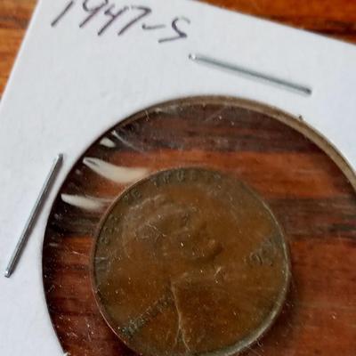 LOT 101 1947-S LINCOLN WHEAT PENNY