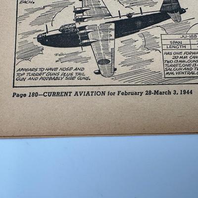 Current Aviation Magazines. WWII USAAC Education.