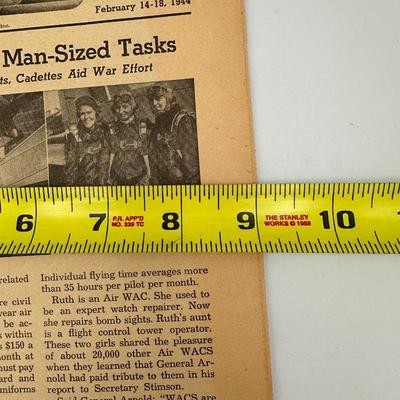 Current Aviation Magazines. WWII USAAC Education.