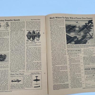 Current Aviation Magazines. WWII USAAC Education.