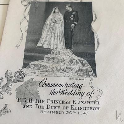 1940s-80s Queen Elizabeth Wedding Nixon John Adams +++