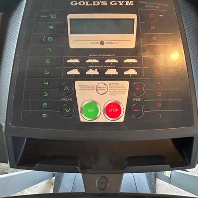 Gold's Gym Trainer 410 Treadmill, never used, working