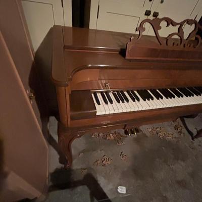 Baldwin Acrosonic Classic Upright Piano Satin Walnut. No bench