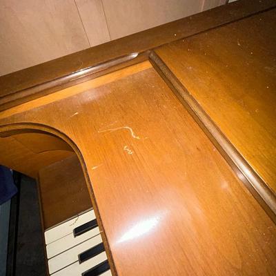 Baldwin Acrosonic Classic Upright Piano Satin Walnut. No bench