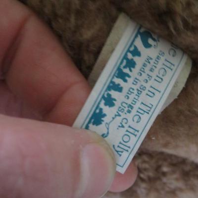 Teddybears and Rabbit Stuffed Animal Lot of 4 Animals and 2 Doll Chairs.