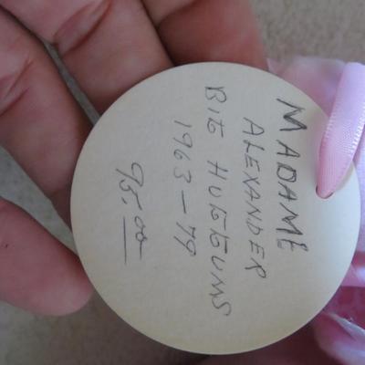 Rare 1960s Vtg large Madame Alexander Big 24" HUGGUMS