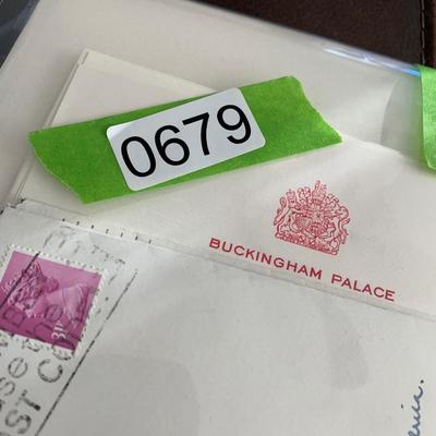 Buckingham Palace Letters Lot