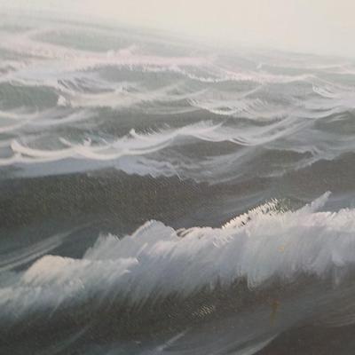 ' Traditions under Sail" by Martens. Original Oil on Canvas.