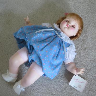 VINTAGE #6940 MADAME ALEXANDER 20" PUDDIN Baby Doll ALL ORIGINAL , w/ Box