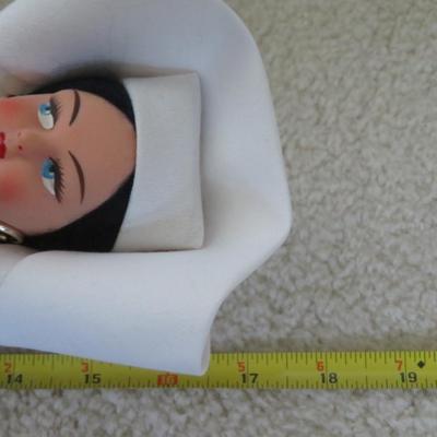 Yugoslavia Bride Cloth Doll Vintage 1970s -