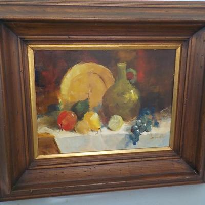 The " Half Lime", original oil by Franklin.
