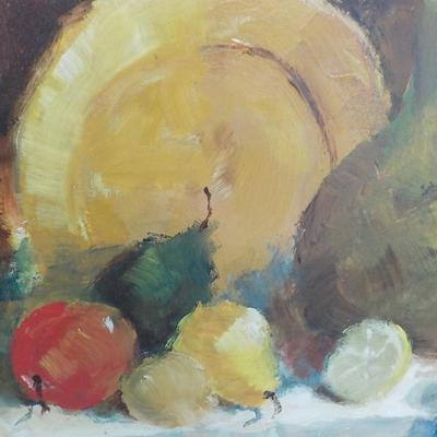 The " Half Lime", original oil by Franklin.