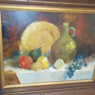 The " Half Lime", original oil by Franklin.