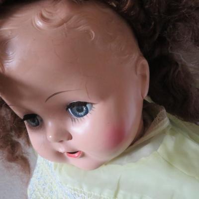 Antique Composition Walker Doll with Original Clothes