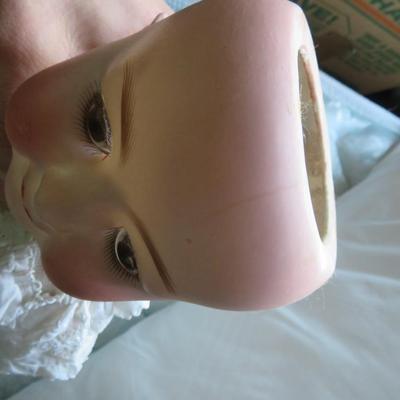 22" PORZELLANFABRIK BURGGRUB 769 5 GERMANY DOLL - Antique Original - as seen- human hair wig