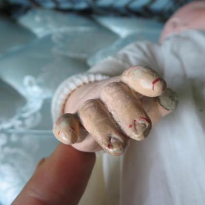 22" PORZELLANFABRIK BURGGRUB 769 5 GERMANY DOLL - Antique Original - as seen- human hair wig