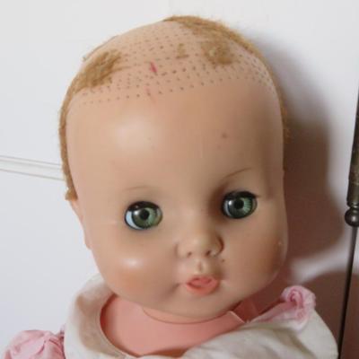 Vintage Horsman B25 SH Rubber Baby Doll - as is