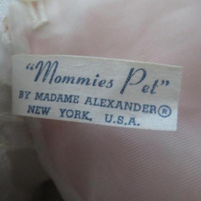 Vtg. Madame Alexander Mommies Pet Doll 18"