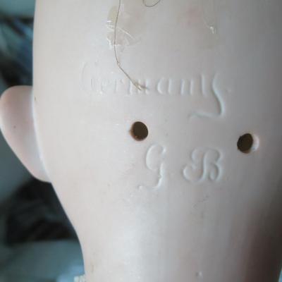 George Borgfeldt, G. B. Bisque Head/Composition Body, 27" Antique German Doll