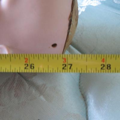 George Borgfeldt, G. B. Bisque Head/Composition Body, 27" Antique German Doll