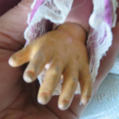 George Borgfeldt, G. B. Bisque Head/Composition Body, 27" Antique German Doll