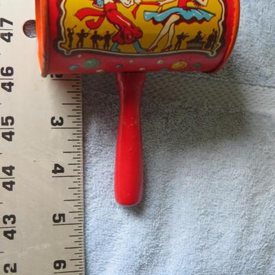 lot of 3 Vintage Noisemakers from the 1940's and 1950's
