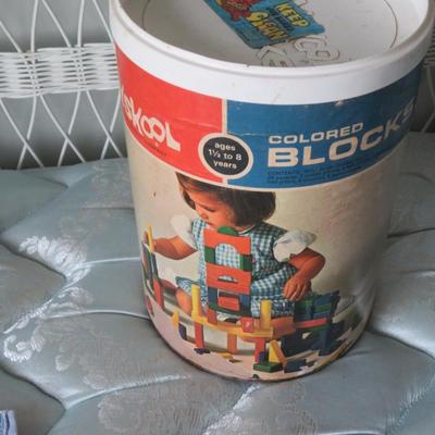 1973 Playskool Village - in Original Canister