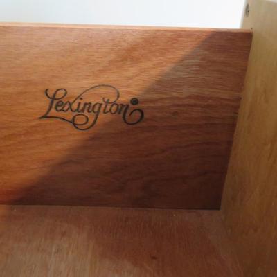 Henry link Lexington - White Wicker Six Drawer Dresser -