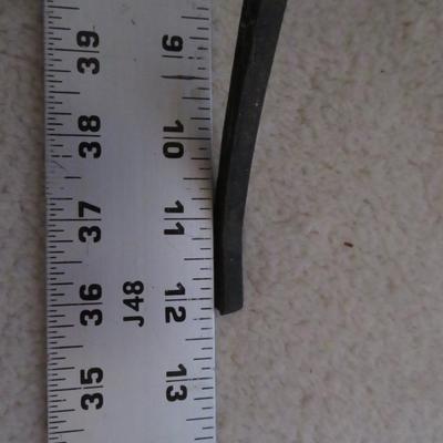 Vintage Wood Cast Iron Doll Park Bench Rocking Chair 14.5â€x9â€x8.5â€