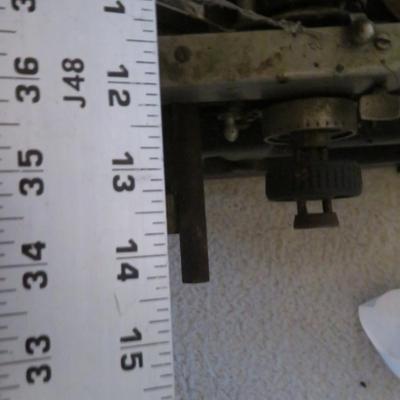 Antique Underwood All Caps Desktop Typewriter Working w Needs Ink