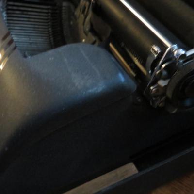 Vintage Smith Corona Silent / Sterling Working Manual Typewriter (Matte Black) with classic 'glass' Keys â€” Classic Typewriter...