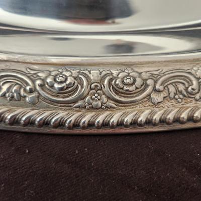 International Sterling Silver Bread Tray J 65 11