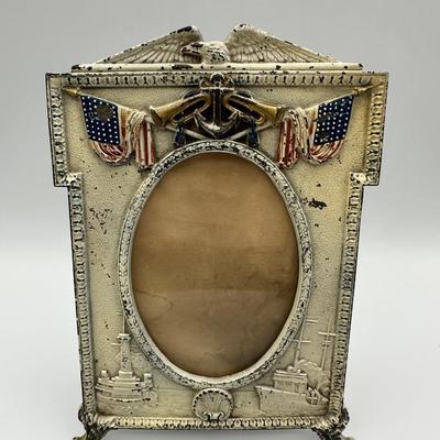 WW1 Cast Iron Picture Frames. (5 total)
