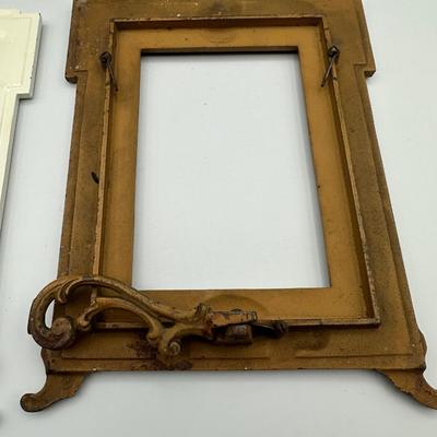 WW1 Cast Iron Picture Frames. (5 total)