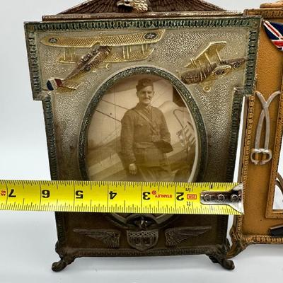 WW1 Cast Iron Picture Frames. (5 total)
