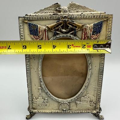 WW1 Cast Iron Picture Frames. (5 total)