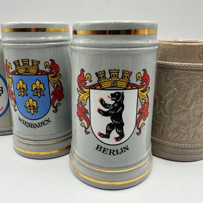 German Beer Steins. (5)