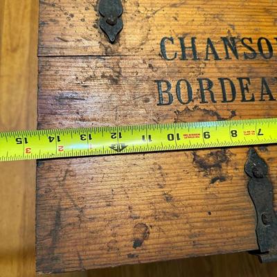 Antique Wine Chest