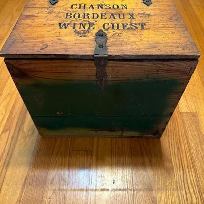 Antique Wine Chest