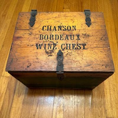 Antique Wine Chest