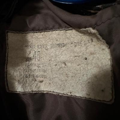 USN Naval Forces Leather Jacket (1 of 2)