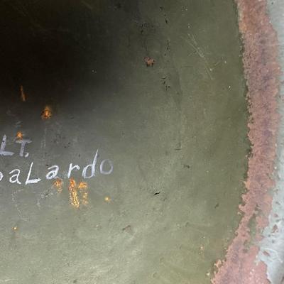 WW2 Helmet w/ Signature