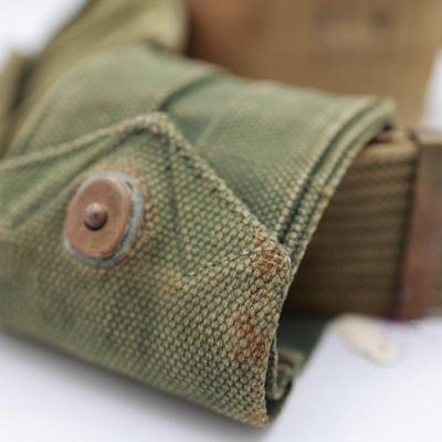 WW2 Belt w/ Canteen & Pouches