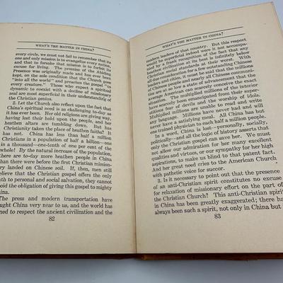 Book (What’s the Matter in China?) 1927
